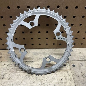 Shimano 44t Chainring 104 BCD Vintage Silver 9s - Picture 1 of 3