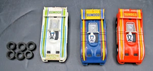 3 pezzi rari 1975 Aurora AFX PORSCHE 510K Can Am SUNOCO #4 #5 #6 Magnatraction - Foto 1 di 10