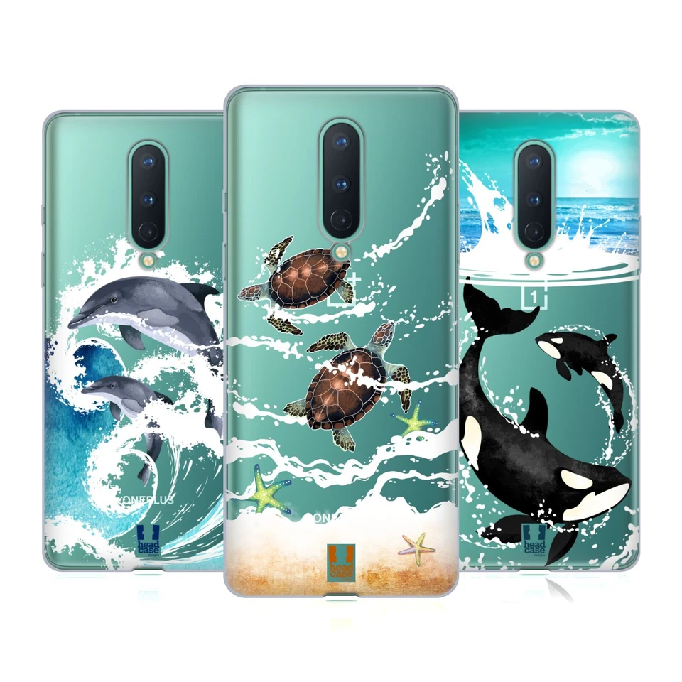 HEAD CASE DESIGNS SEA ANIMALS SOFT GEL CASE FOR GOOGLE ONEPLUS PHONE — 第 1/4 张图片