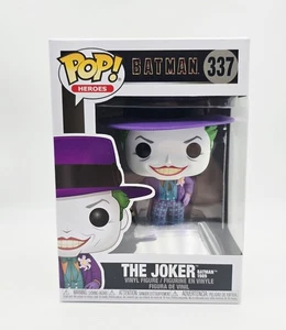 Funko POP! DC Heroes Batman 1989 The Joker w/ .50mm POP! Protector - Picture 1 of 2