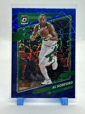 Al Horford 2021-22 Donruss Optic Blue Velocity Prizm #37 Boston Celtics - Image 1 of 2