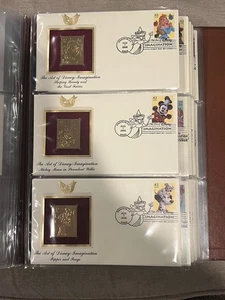 Art of Disney - COMPLETE SET OF ALL 20 -  2007 22kt Golden Replica Stamps Covers - Picture 1 of 14