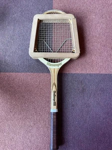 SLAZENGER CHALLENGE 100 GRAPHIT/HOLZ TENNISSCHLÄGER Vintage selten mit Protektor - Bild 1 von 6