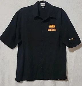 Walt Disney World Men M Button Down 2005 Star Wars Weekend Short Sleeve Shirt - Picture 1 of 5