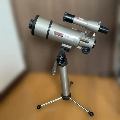 Vixen New Planet 80S Refractor Telescope Microscope With Mount & Tripod Japan - Image 1 of 4