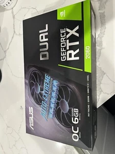 ASUS Dual GeForce RTX 2060 EVO OC Edition 6GB GDDR6 Graphics Card - Afbeelding 1 van 5