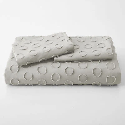 Juegos de funda nórdica recortada de microfibra Peace Nest con patrón circular, lavar a máquina Foto 1 de 4