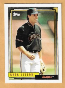 GREG LITTON SAN FRANCSICO GIANTS #238 - TOPPS NM-MT 1992 - Bild 1 von 2