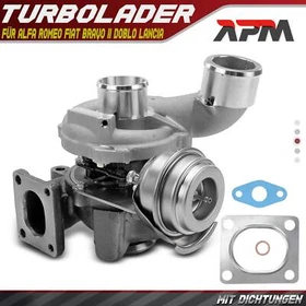 Turbolader Abgasturbolader für Alfa Romeo 147 937 156 Fiat Bravo II Doblo Lancia
