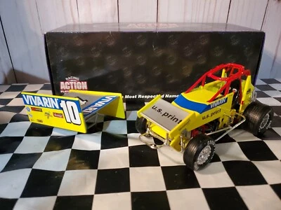 Action 1997 Dave Blaney #10 Vivarin Sprint Car 1:24 Diecast Dirt Track Racing - Image 1 of 4