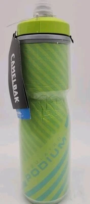 Camelbak Podium Chill Exterior Bicicleta Bicicleta Bicicleta Botella Lima/Azul Agua Exprimir Foto 1 de 3