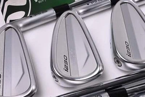 Ping i230 Irons / 4-PW / Black Dot / Black Dot / X-Flex Dynamic Gold X100 120 - Picture 1 of 7