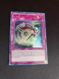 Time Thief Flyback - Yugioh Ghosts From the Past 1st Ed Ultra Rare - GFTP-EN068 - Picture 1 of 2