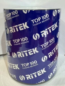 100 x Ritek CDR Silver Thermal Printable 80mins 700MB 52X + 100 Free Sleeves - Picture 1 of 3