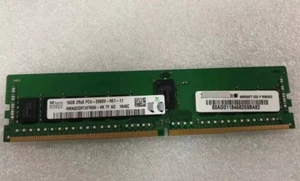 SK Hynix 16GB DDR4 2666MHz Server RDIMM RAM 2Rx8 PC4-21300 HMA82GR7AFR8N-VK - Afbeelding 1 van 1