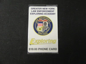 Greater New York Law Enforcement Exploring Academy $10 Phone Card     c17 - Picture 1 of 2