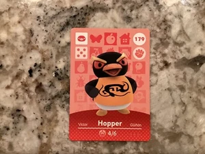 HOPPER 179 Animal Crossing Amiibo Authentic Nintendo Mint Karte - Bild 1 von 1