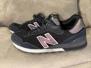 New Balance 515 Womens Size 8.5 B Black Pink Running Shoes Athletic Sneaker - Picture 1 of 10