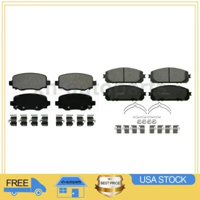 Fits 2014~2019 Jeep Cherokee 2X Front Rear Wagner Brake Disc Brake Pad Set - Image 1 of 4