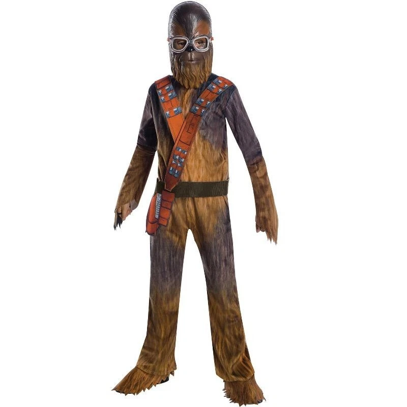 NUEVO Disfraz Star Wars Chewbacca Niño GRANDE 12-14 Película Solo Rubíes Disney Foto 1 de 1