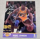 Photo originale authentique signée Magic Johnson Los Angeles Lakers