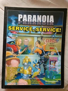 Servicio Servicio Servicio Servicio Paranoia ciencia ficción juego de rol libro RPG MGP mangosta - Imagen 1 de 3
