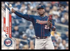 2020 Topps Series 2 Base #424 Miguel Sano  - Minnesota Twins