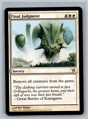 Magic The Gathering Betrayers of Kamigawa Final Judgment #4/165 MTG TCG CCG - Image 1 of 2