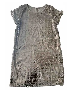 Vestido de lentejuelas tostadas Wonder Nation para niñas talla XL - Imagen 1 de 9