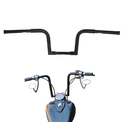 10" Rise Frisco Ape Hanger FAT 1-1/4" Handlebar Bars For Harley Sportster Custom - Изображение 1 из 4