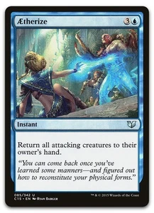 Aetherize #85 (NM) Commander 2015 C15 Magic MTG - Picture 1 of 2