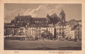 Schweiz - BASEL - Barfüsserplatz mit Lohnhof - Picture 1 of 2
