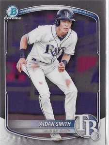 Aidan Smith 2025 Bowman #BCP-81 Chrome Prospects Tampa Bay Rays - Picture 1 of 3