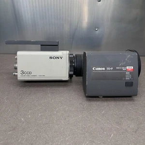 Sony DXC-930 3CCD Color Video Camera With TC-F YH17X7 KTS B SX14 - Picture 1 of 8