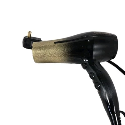 Remington D5950 Hair Blow Dryer Ultimate Smooth 3 Heat 2 Speed Black Gold - Image 1 of 4