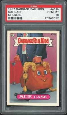 Topps Garbage Pail Kids 11th Series #432b Sue Case PSA 10 GEM MINT Os11 Pop 3 - Image 1 of 2