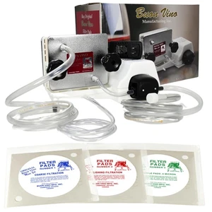 Filtro de vino eléctrico Mini Jet con bomba autocebante + 3 tipos de almohadillas de filtro, Co... - Imagen 1 de 9