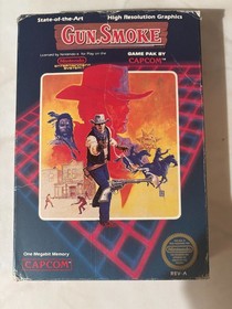 Nintendo NES Gun Smoke Complete CIB