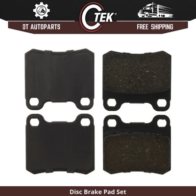 Para Mercedes-Benz 300D 1987, 1990-1993 | Pastillas de freno de disco traseras centradas | Cerámica Foto 1 de 4