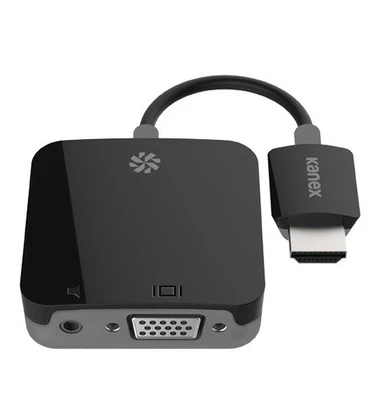 Kanex K172-1022-BK7I HDMI to VGA Adapter with Apple TV AirPlay Mirroring Roku 4K - Image 1 of 3