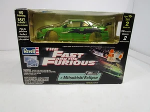 REVELL  1/25 FAST AND FURIOUS GREEN MITSUBISHI ECLIPSE DIECAST KIT NEW *READ* - Picture 1 of 9