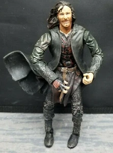 Figura de acción El Señor de los Anillos de 7" Aragorn juguete suelto Biz 2002 Marvel Ent - Imagen 1 de 2
