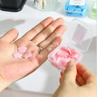 1Box Disposable Portable Mini Flower Shape Paper Soap With Box Hand Wash Pads