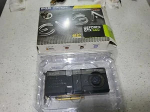EVGA GeForce GTX 660 Superclocked 2GB PCIe x16 Graphics Card - Picture 1 of 2