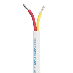 ANCOR MARINE GRADE PRODUCTS 124710 16/2 Wht Safty Duplx Wire 100' - Picture 1 of 1