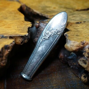 Vintage Silver Plate Pipe Tamper for Smoking Briar and Meerschaum Pipes A - Picture 1 of 3