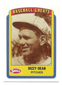 DIZZY DEAN 1990 SWELL BASEBALL GREATS CARD NEAR MINT+ CONDITION - Picture 1 of 2