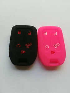 2pcs Key case Cover for 2019-2020 GMC Sierra HYQ1EA 13591396 Chevrolet Silverado - Imagen 1 de 3