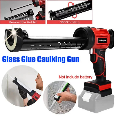 Electric Glass Glue Gun Kit Handheld Caulk Gun Balcony Window For Makita Battery - image 1 of 4