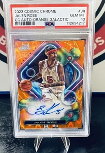 2023-24 Topps Cosmic Chrome Orange- Jalen Rose #JR Auto #’rd 03/25 - Picture 1 of 2